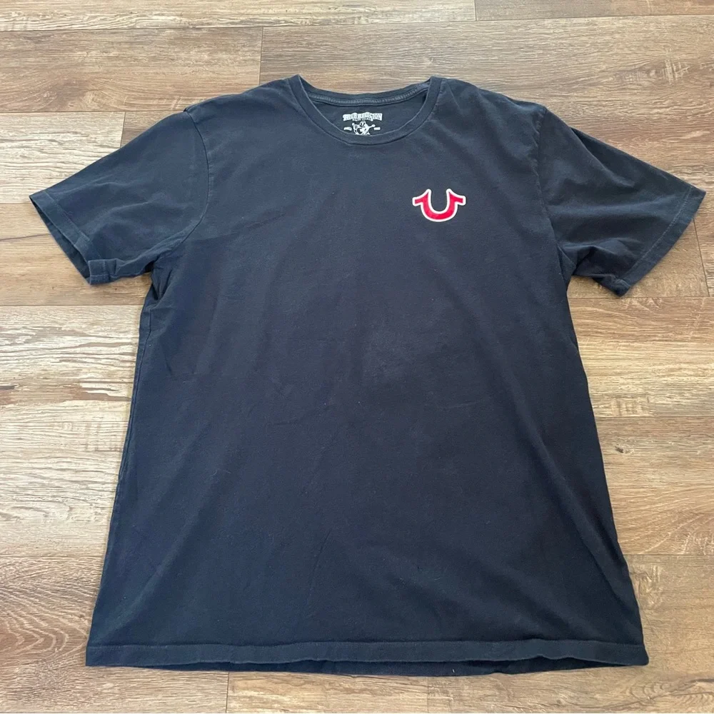 True Religion logo Y2K T-shirt L